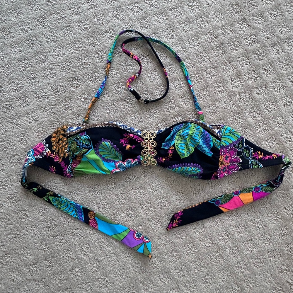 Trina Turk Bikini Bandeau Top